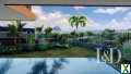 Photo Magnifique villa de 305 m2 nichée à flanc de montage avec vues panoramiques sur locéan - Côte Ouest - Ile Mau
