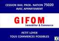 Photo GIFOM - Cession bail boutique avec appartement prox Nation - Bd de Charonne 75020 PARIS
