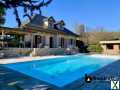 Photo Maison de charme Saint-Genix-Les-Villages (piscine, pool house, extérieurs, grand terrain, annexes)