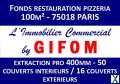 Photo GIFOM- Vente fonds de commerce restaurant pizzeria - 75018 PARIS