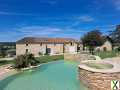 Photo Sublime Propriété Gersoise avec piscine et vue