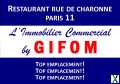 Photo Vente fonds de commerce Restaurant rue de Charonne 75011 PARIS