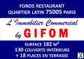 Photo GIFOM - Vente fonds Restaurant avec terrasse 75005 Paris - Quartier Latin