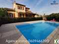 Photo maison individuelle avec piscine de 32 m2 sur terrain de 1500 m2 quartier calme