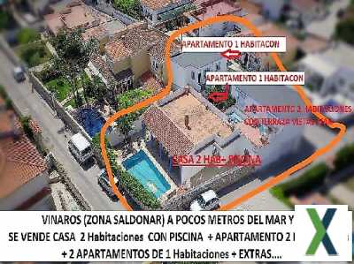 Photo 6 Chambres, 4 Salle de bain, 488 m², maison vente - Vinaros, Castellon, Spain