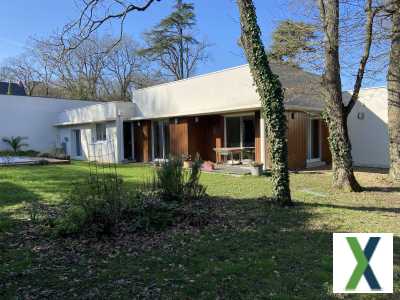 Photo MAISON CONTENPORAINE AVEC BEAU JARDIN ET PISCINE